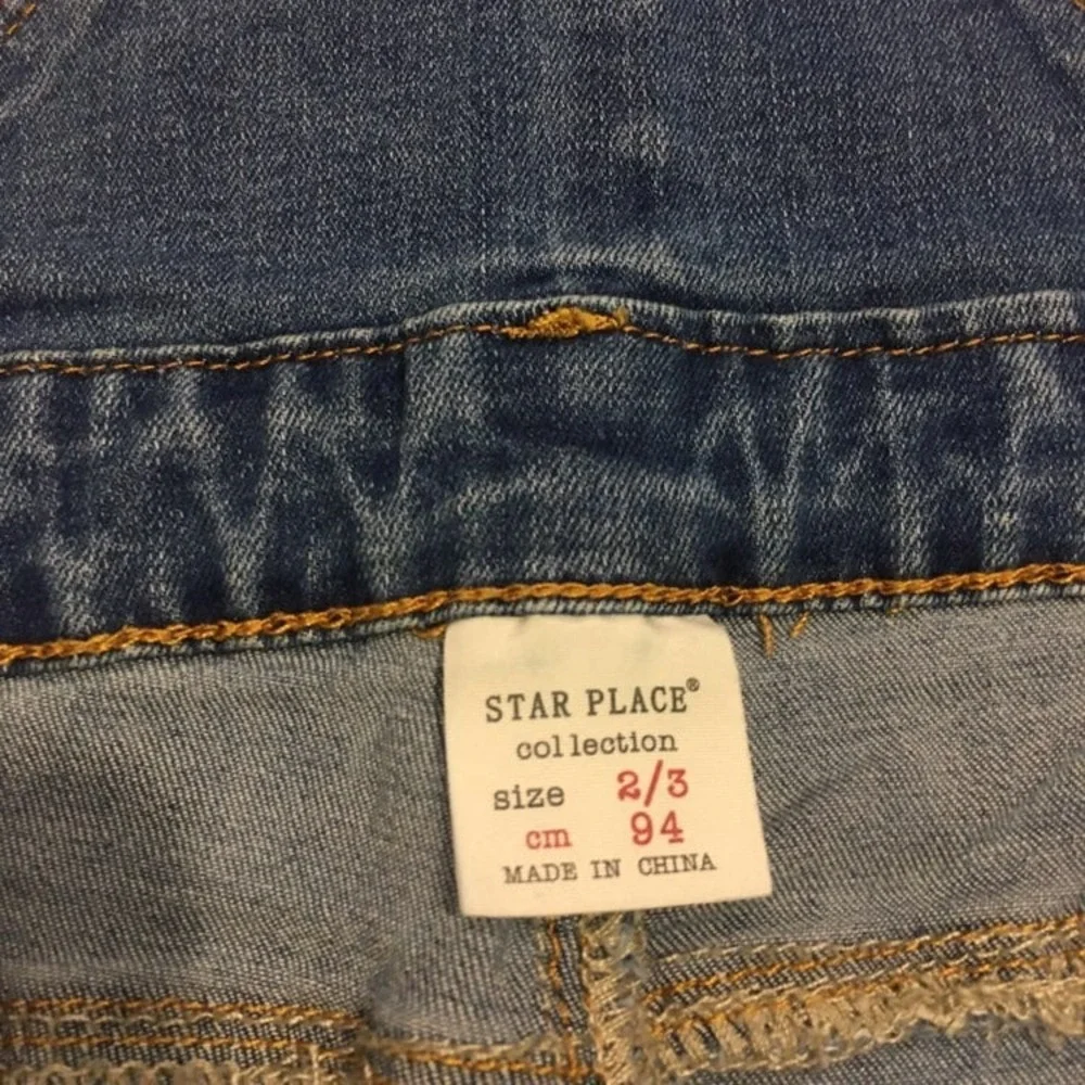The childrens place jean Overalls‎ 2/3 denim
